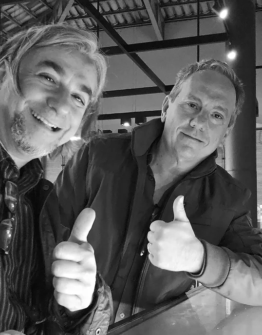Claudio Puente e Luiz Curinga